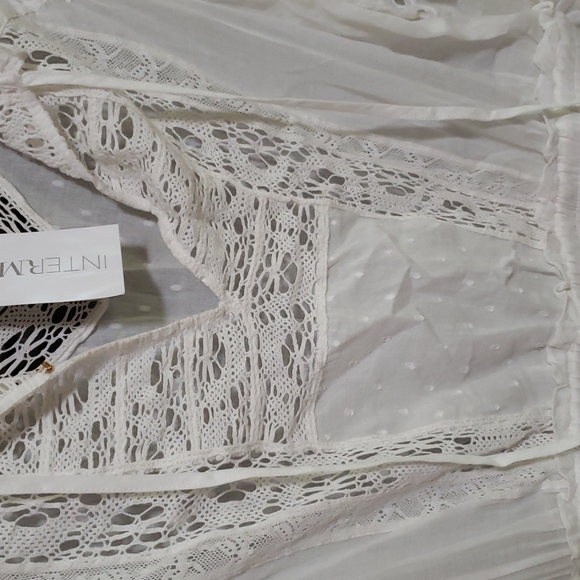 TODAY⚡️NWT LOVESHACKFANCY ISADORA DRESS SZ L - Picture 4 of 10